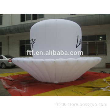 Large inflatable advertising mugs